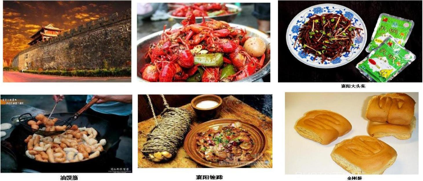 湖北古隆中、唐城、香水河、襄陽古城